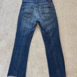 Vintage 7 For All Mankind Jeans - size 25 - Cropped
